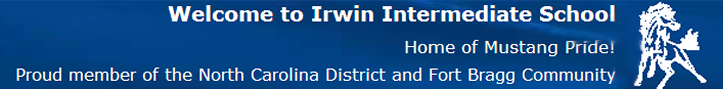 Welcome to Irwin Intermediate School Banner